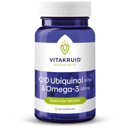 VITAKRUID Q10 UBIQUINOL 50MG EN OMEGA3 60CAPS